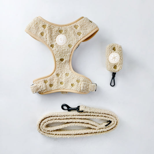 Teddy Leash Beige