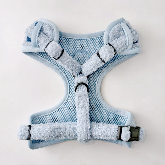 Teddy Heart Harness Lightblue
