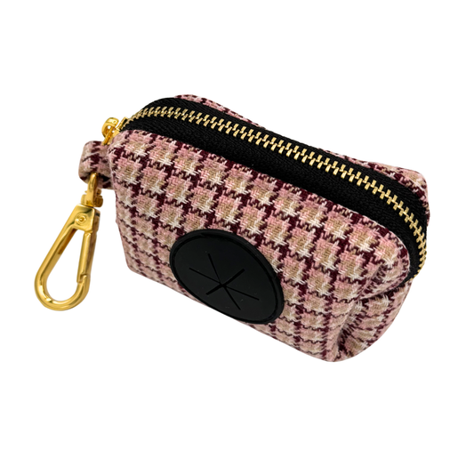 Carré Poop Bag Holder Pink