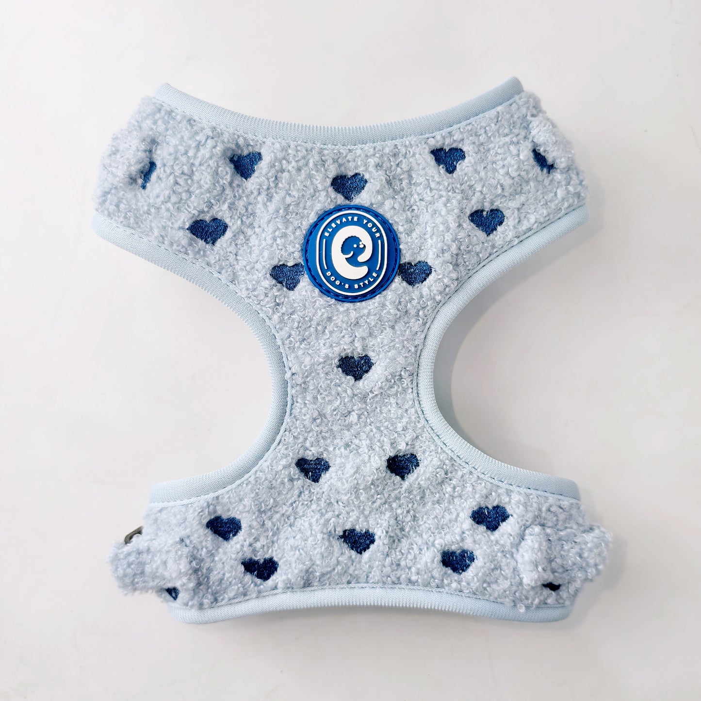 Teddy Heart Harness Lightblue