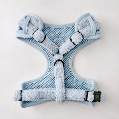 Teddy Heart Harness Lightblue
