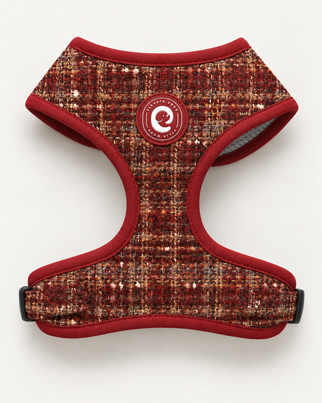 Tweed Harness Burgundy