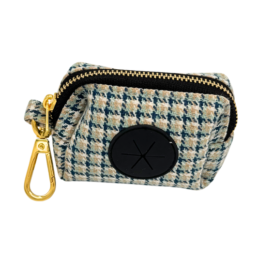 Carré Poop Bag Holder Blue