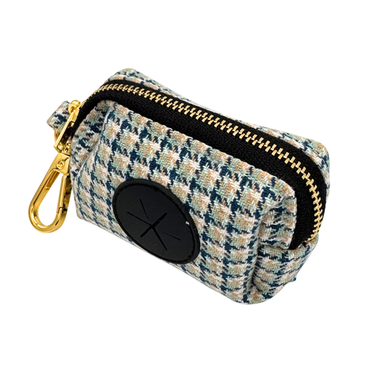 Carré Poop Bag Holder Blue