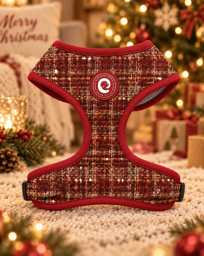 Tweed Harness Burgundy